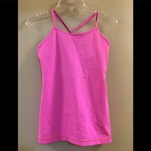 Ivivva Hot Pink Workout Tank Top